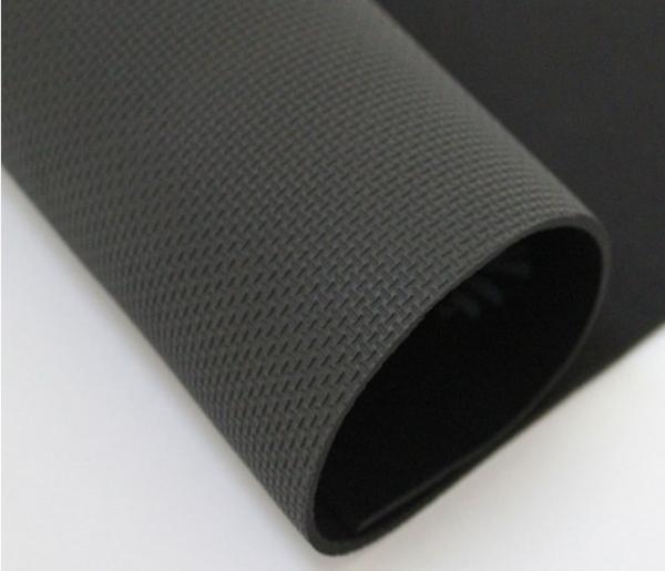 Textured sharkskin skidproof neoprene sheet coated with kinds of fabric for mats