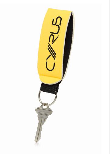 Bulk Custom Neoprene Keychains & Personalized Printed Wristband Key Chains –