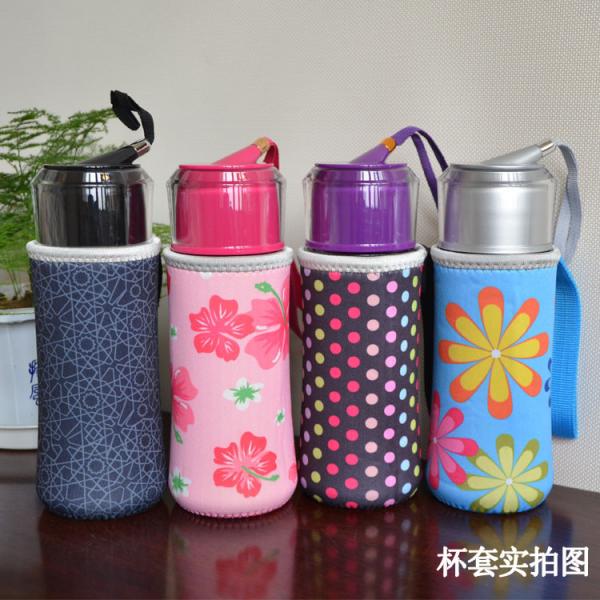 neoprene Cool Thermo Insulated Water Bottle Holder Bag with handle for 500Ml ,