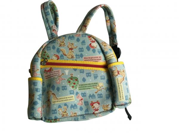 3.5mm Neoprene toddler kindergarten backpack with two adjustable shoulder strap